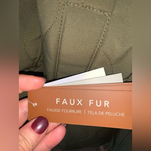 NEW Koolaburra by UGG Reversible Sherpa Quilted Jacket Olive Women's XXL - Picture 3 of 12